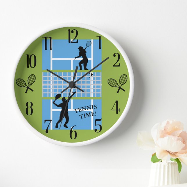 Tennis Lover Court Players   Clock (Creator Uploaded)
