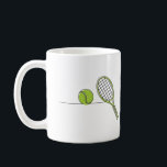 Tennis Lover | tennis gift Coffee Mug<br><div class="desc">Game,  set,  match!  (Your tennis-loving friends will know what that means)</div>