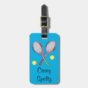 Tennis Luggage Tag