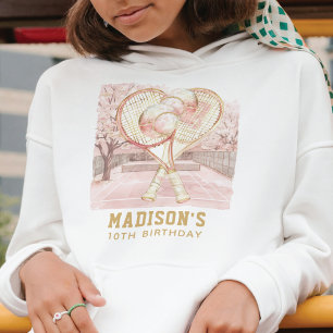Tennis Luxury Girl Birthday Personalised
