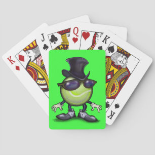 Tennis Magician Playing Cards