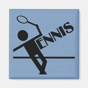 Tennis magnet, customise magnet