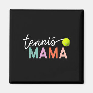 Tennis mama mum tennis ball player gift mother day magnet