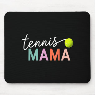 Tennis mama mum tennis ball player gift mother day mouse pad