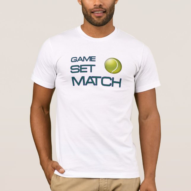 Tennis match T Shirt (Front)