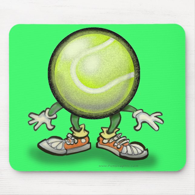 Tennis Mouse Pad (Front)