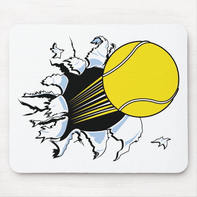 Tennis Mouse Pad (Front)