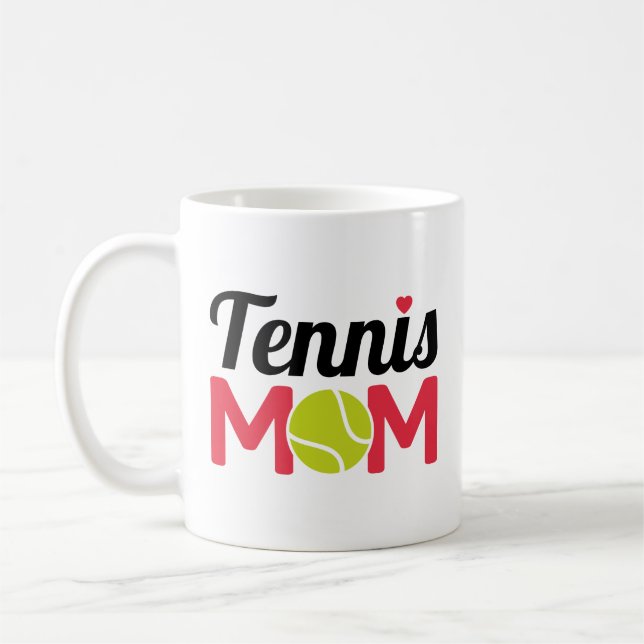 Tennis Mum Coffee Mug (Left)