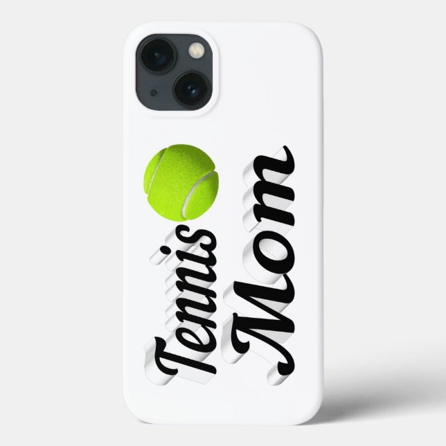 Tennis Mum  iPhone Case (Back)