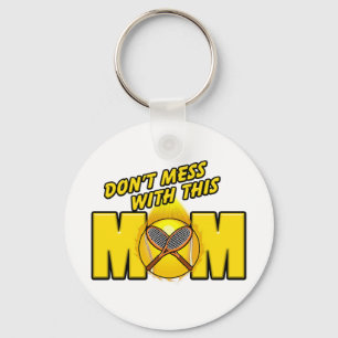 Tennis Mum Key Ring