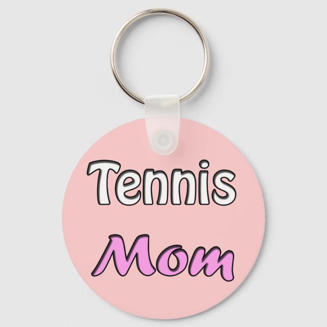 Tennis Mum Key Ring (Front)