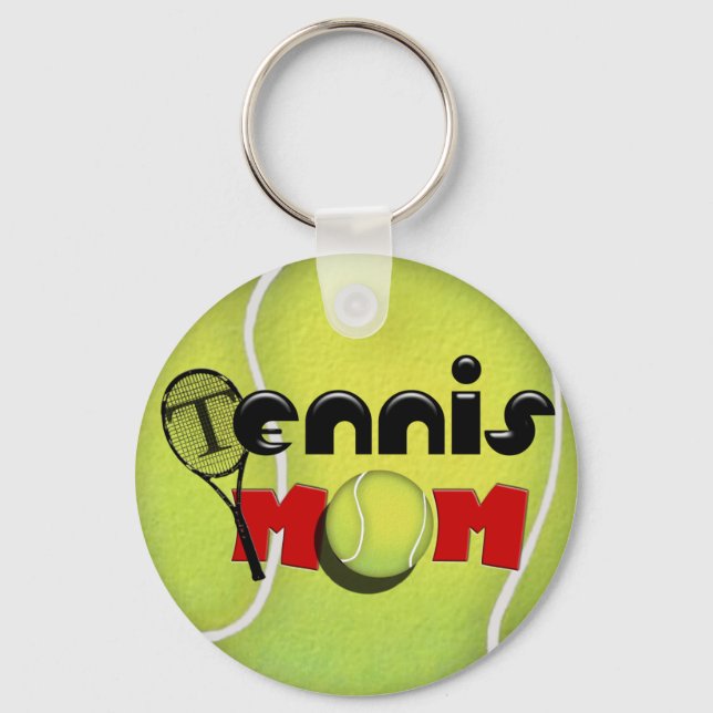 Tennis Mum Keychain (Front)