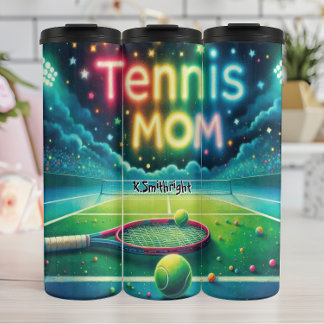 Tennis Mum Night Match Thermal Tumbler