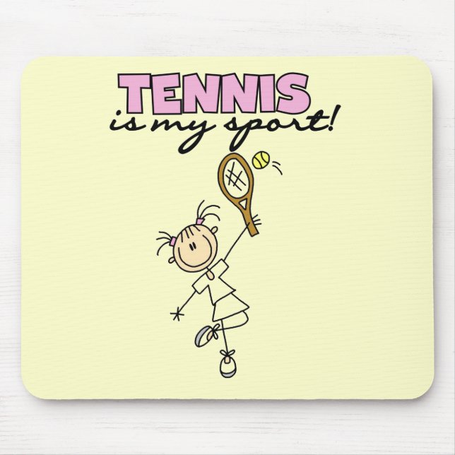 Tennis My Sport Tshirts and Gifts Mouse Pad (Front)