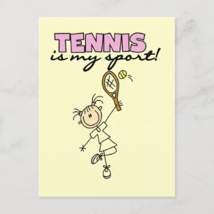 Tennis My Sport Tshirts and Gifts Postcard