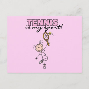 Tennis My Sport Tshirts and Gifts Postcard