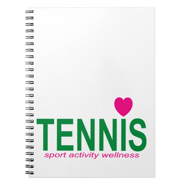 Tennis Notebook (Front)