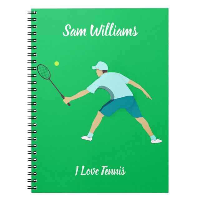 Tennis Notebook (Front)