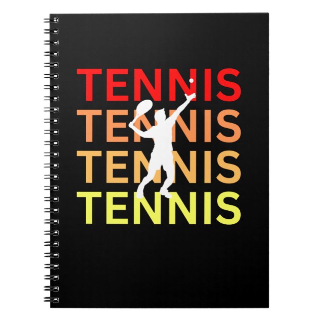 Tennis Notebook (Front)