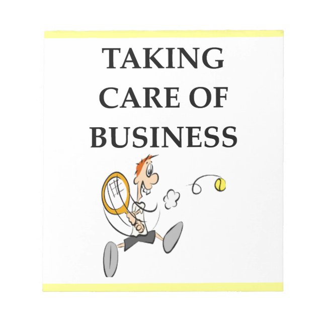 tennis notepad (Front)