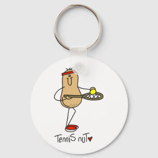 Tennis Nut T-shirts and GIfts Key Ring