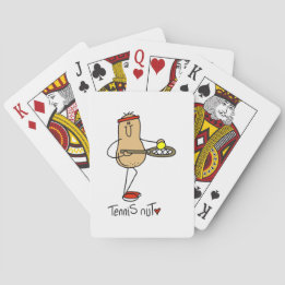 Tennis Nut T-shirts and GIfts Playing Cards