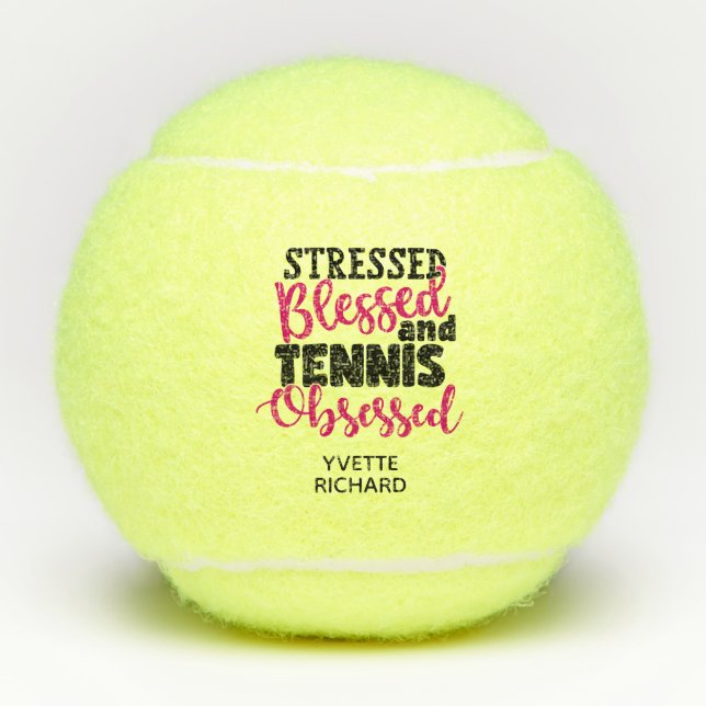 Tennis Obsessed Balls (Front)