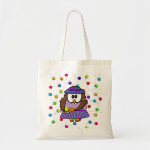 tennis owl - girl tote bag