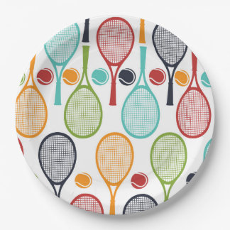 Tennis Party Supplies Tennis Decorations Paper Plate