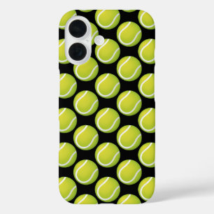 Tennis Pattern Cool Sport Gifts iPhone 16 Case