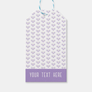 Tennis Pattern Custom Tennis Gift Tags