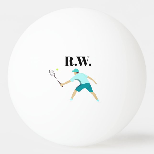 Tennis Ping Pong Ball (Front)