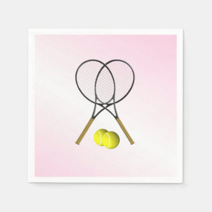 Tennis Pink Sports Napkin