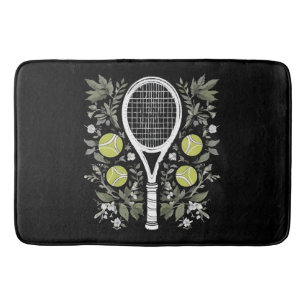 Tennis Player Bath Mat