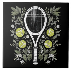 Tennis Player Ceramic Tile