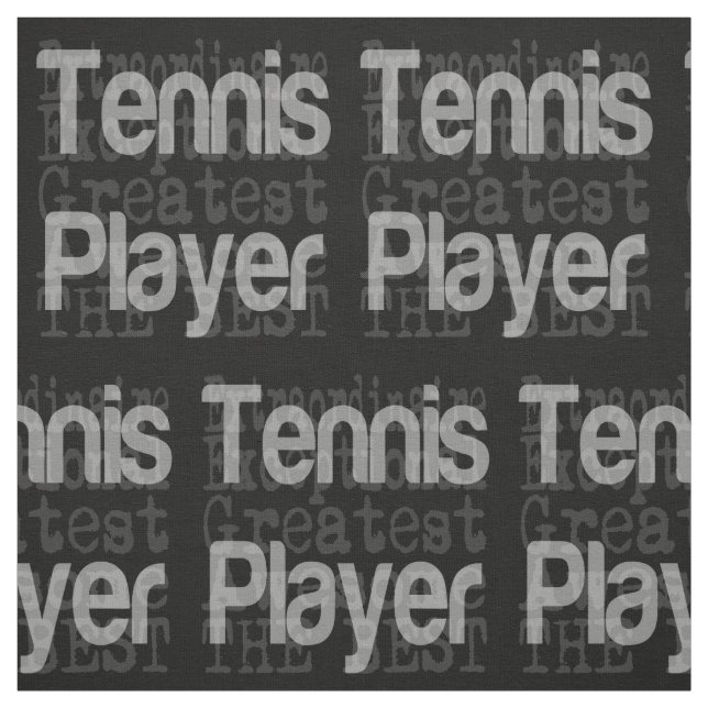 Tennis Player Extraordinaire Fabric (Swatch)