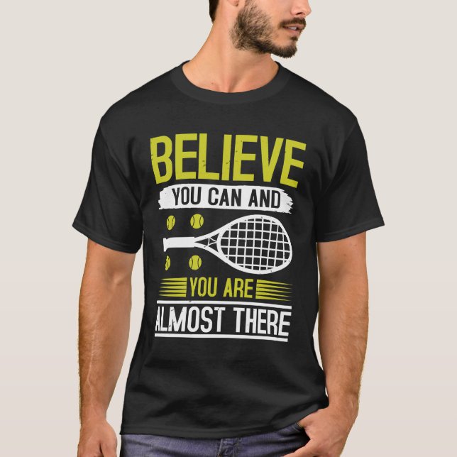 Tennis Player Gift T-Shirt (Front)