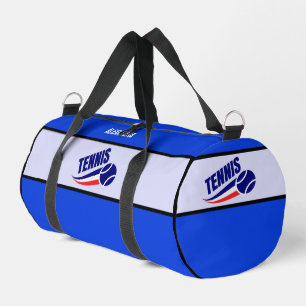 Tennis Player Girl, Birthday, France Flag Duffle Bag