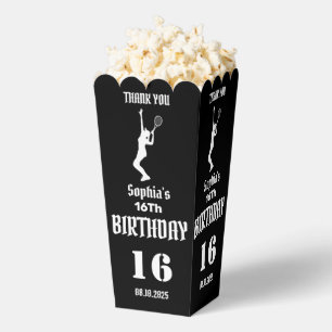Tennis Player Girl, Birthday Girl Favour Box