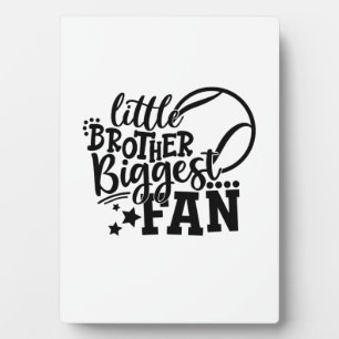 Tennis Player   Little Brother Biggest Fan Tennis Plaque