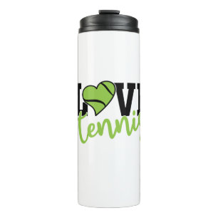 Tennis Player   Love Tennis Thermal Tumbler