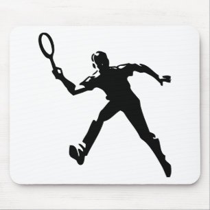 Tennis Player Mouse Pad