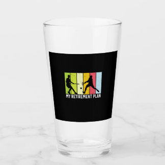 Tennis Player | My Retirement Plan Tennis Glass