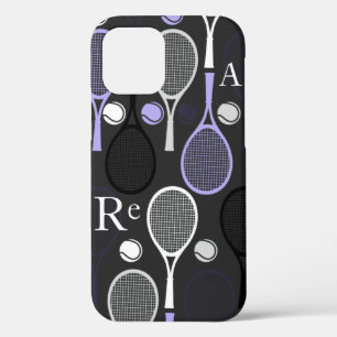 Tennis Player Name Letters Personalised Sport Team iPhone 12 Case