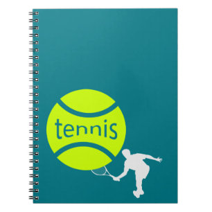 Tennis player notebook