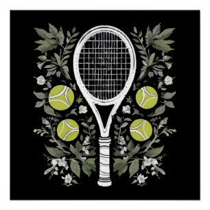 Tennis Player Poster