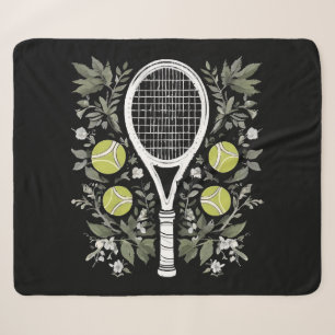 Tennis Player Sherpa Blanket