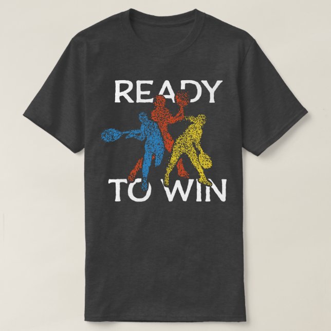 Tennis Player Tennis Player Club T-Shirt (Design Front)