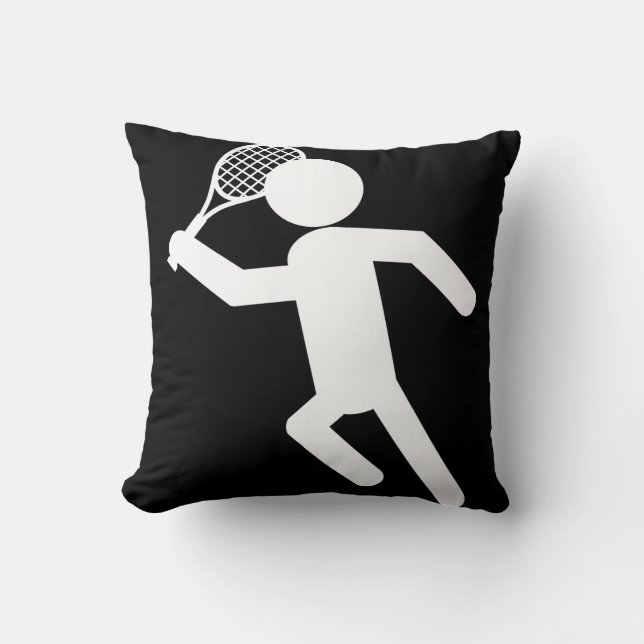Tennis Player - Tennis Symbol Cushion (Front)