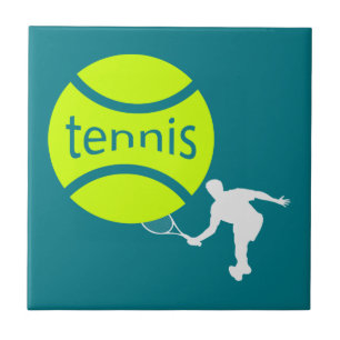 Tennis player tile